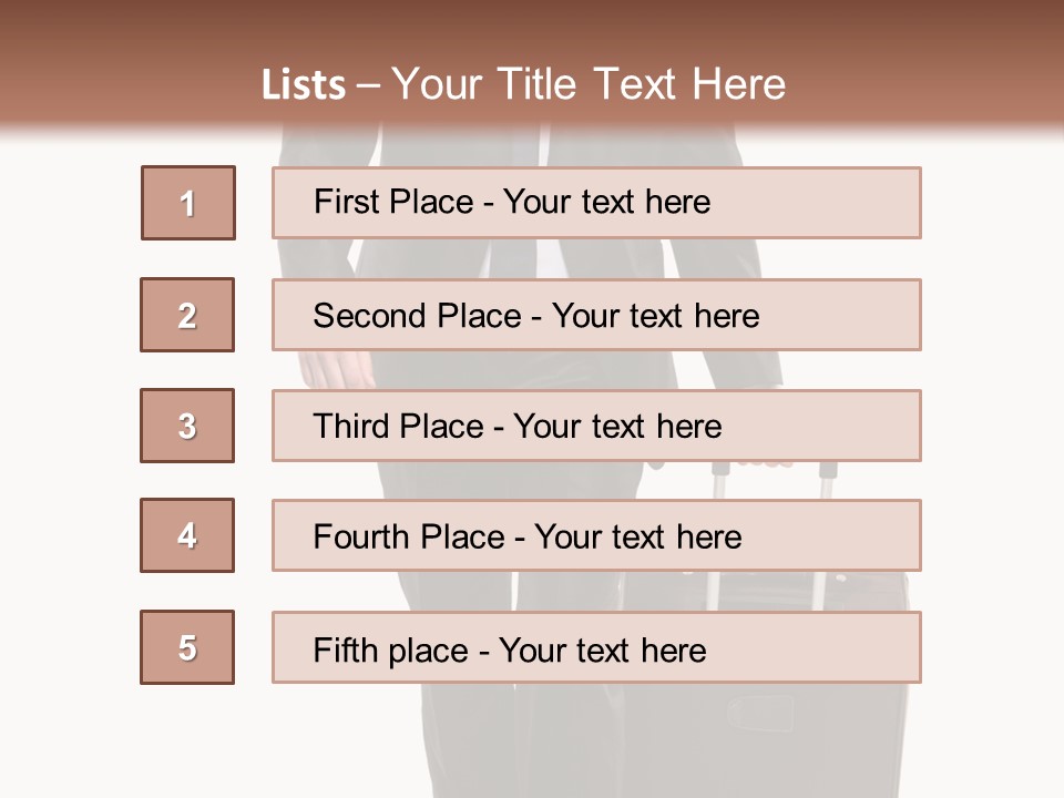 Man Facial Smile PowerPoint Template