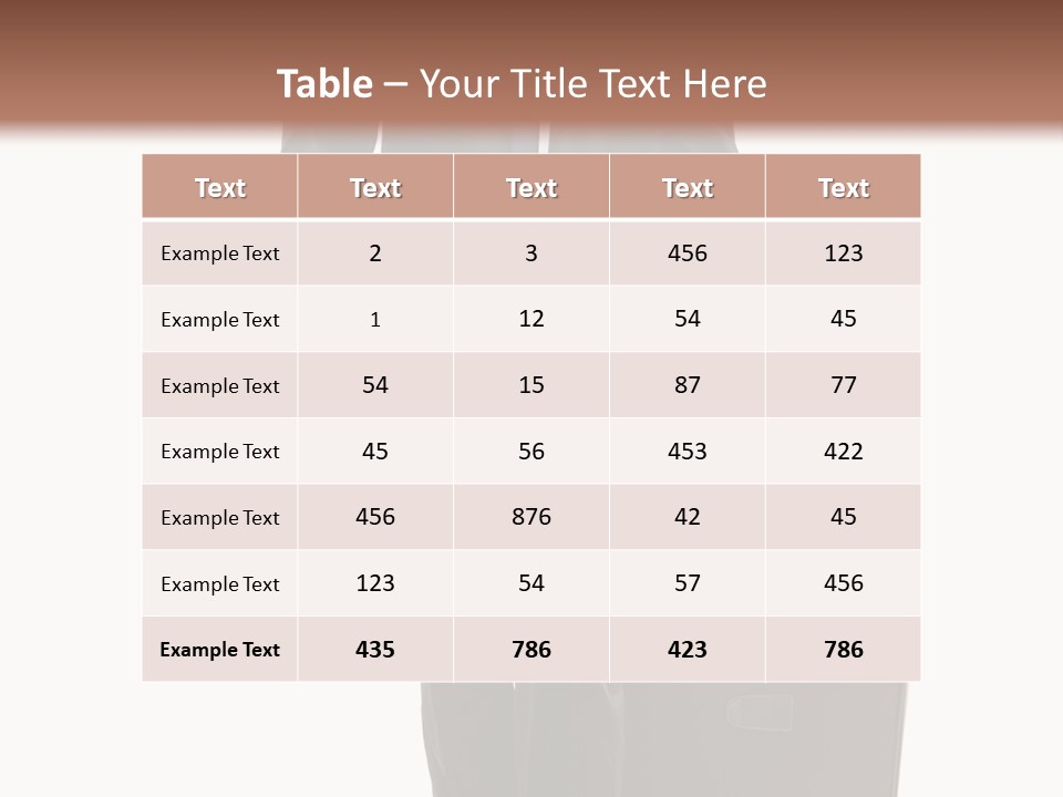 Man Facial Smile PowerPoint Template
