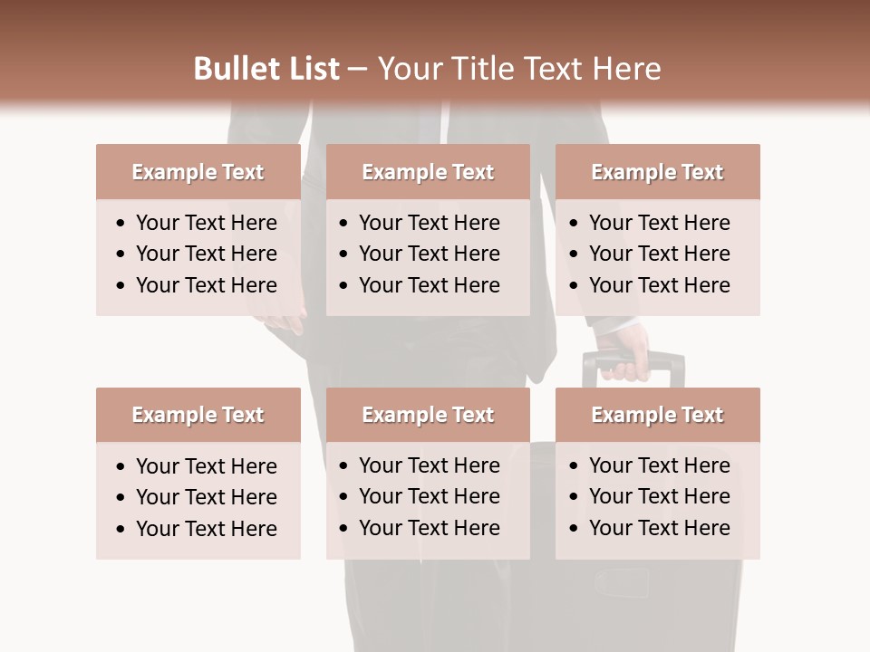 Man Facial Smile PowerPoint Template