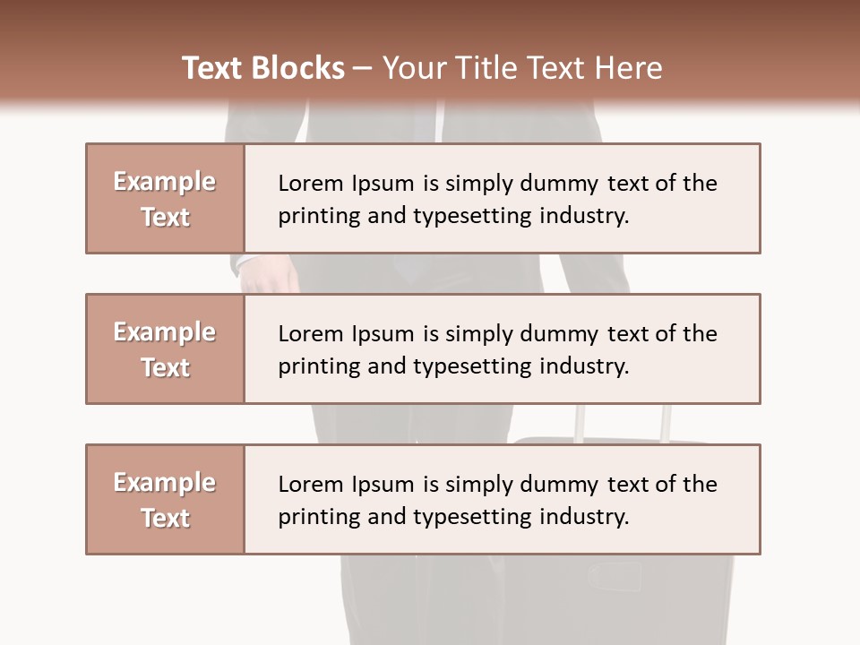 Man Facial Smile PowerPoint Template