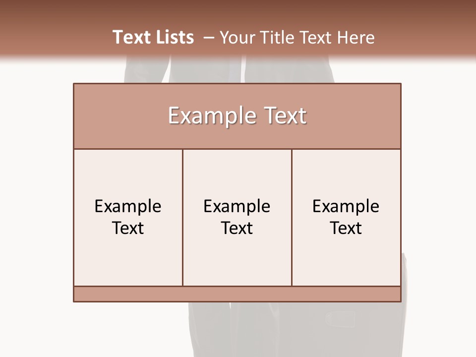 Man Facial Smile PowerPoint Template