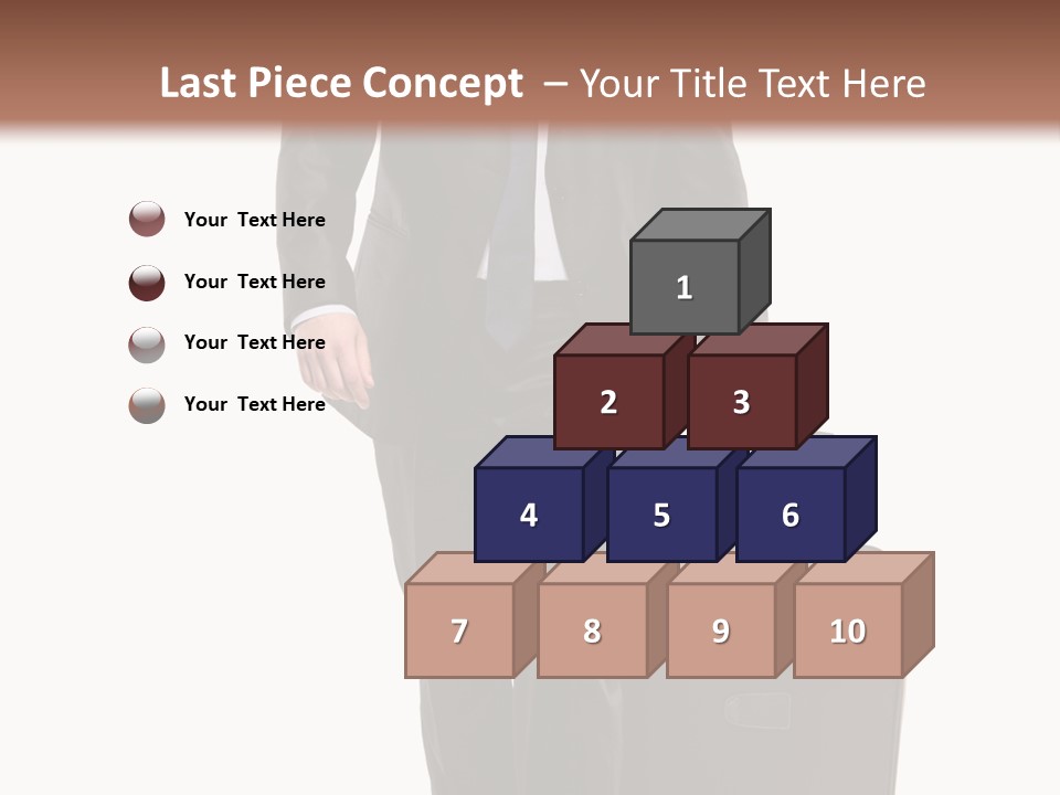 Man Facial Smile PowerPoint Template