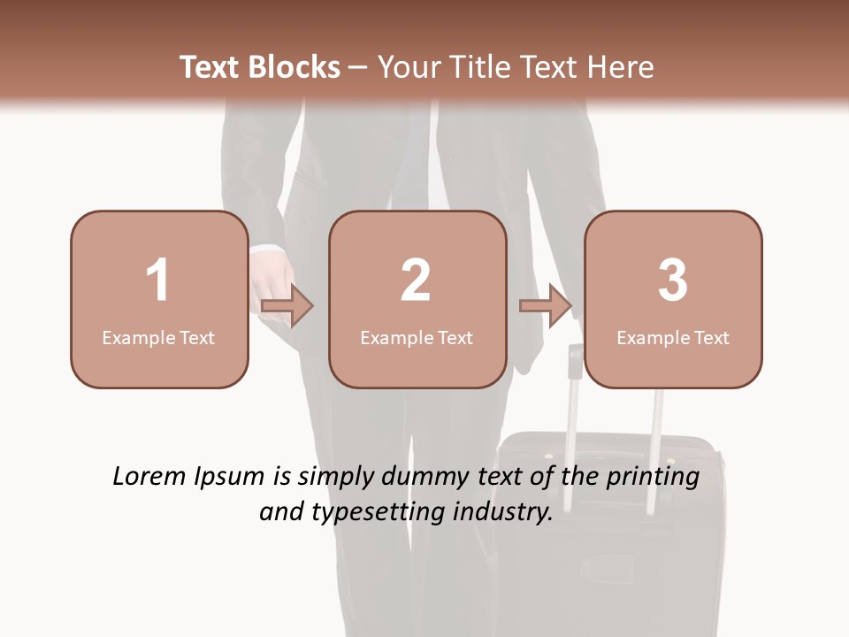 Man Facial Smile PowerPoint Template