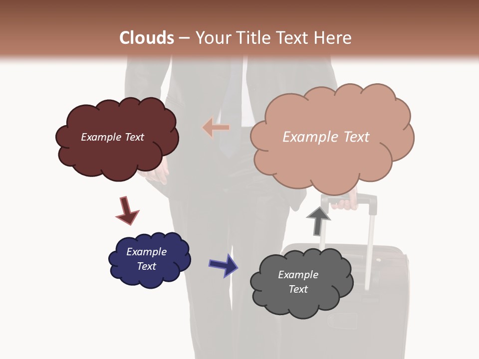 Man Facial Smile PowerPoint Template