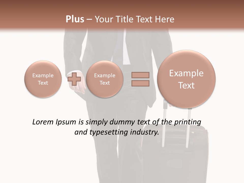 Man Facial Smile PowerPoint Template