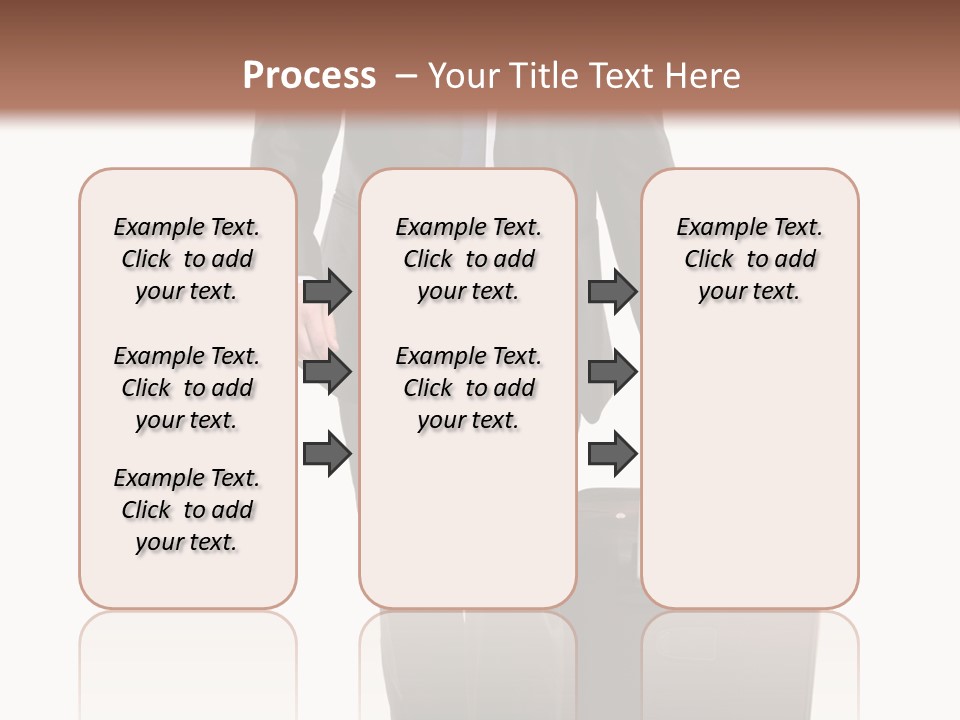 Man Facial Smile PowerPoint Template