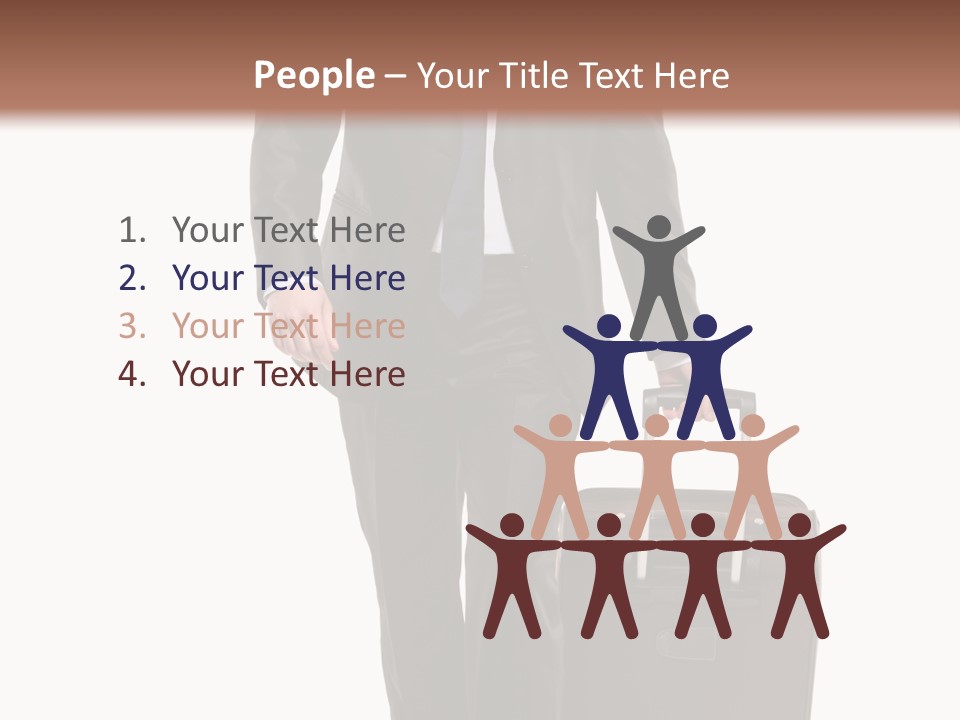 Man Facial Smile PowerPoint Template
