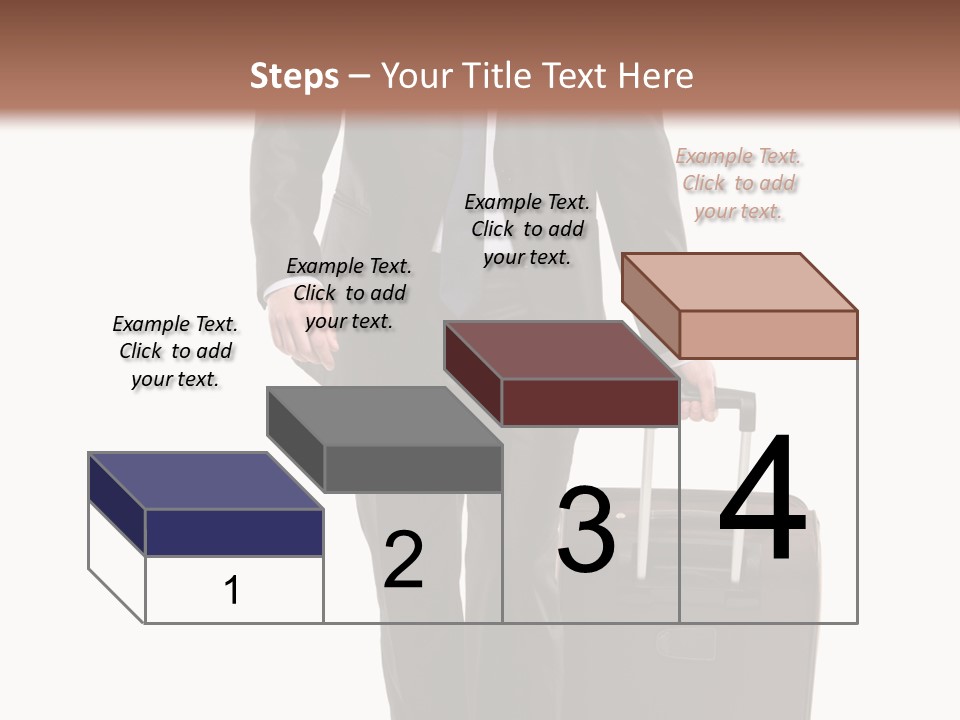 Man Facial Smile PowerPoint Template