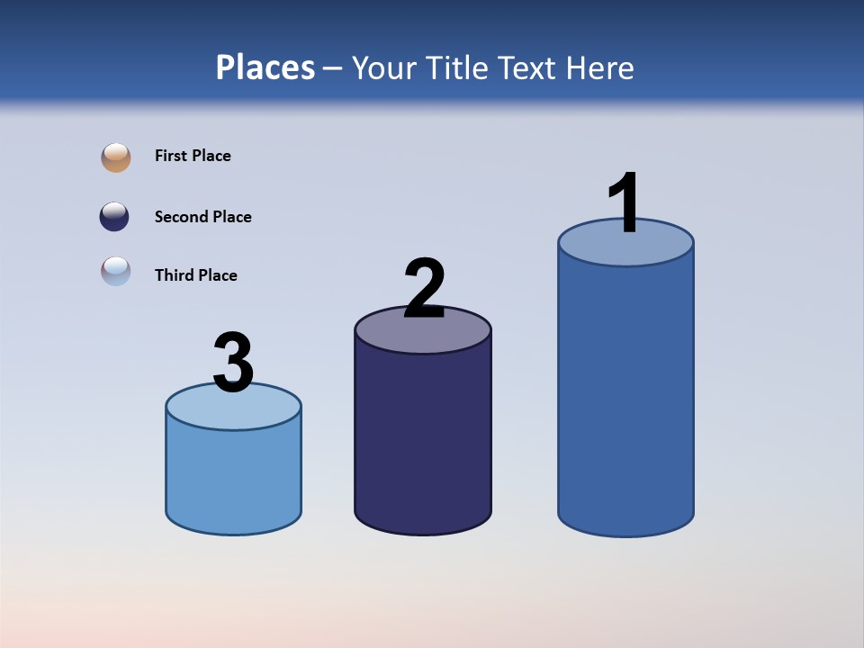 Sun Winter Silhouette PowerPoint Template