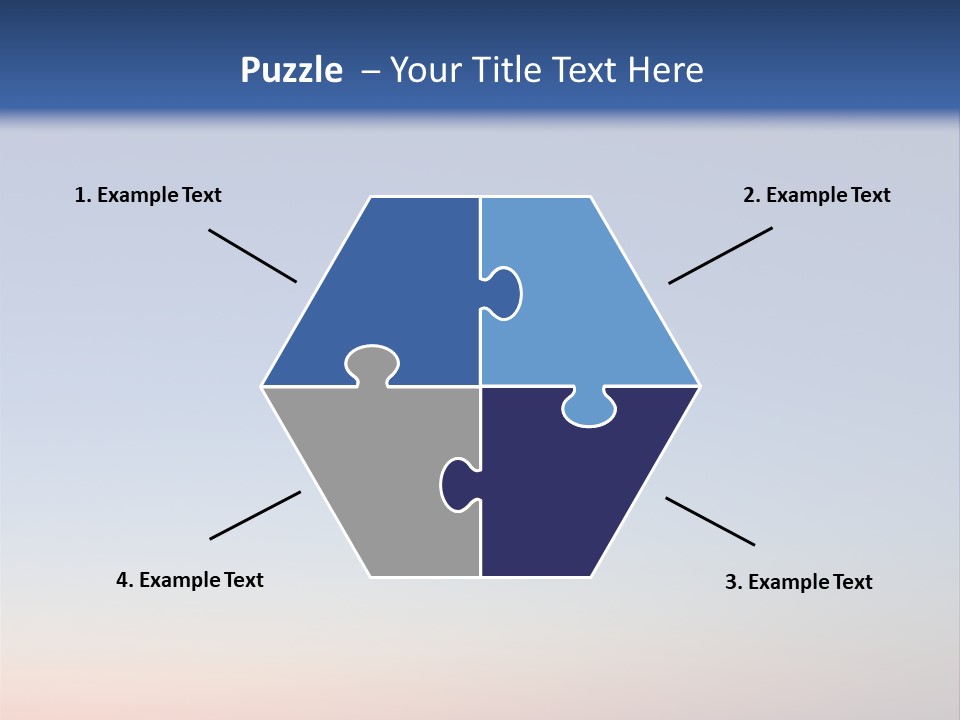 Sun Winter Silhouette PowerPoint Template