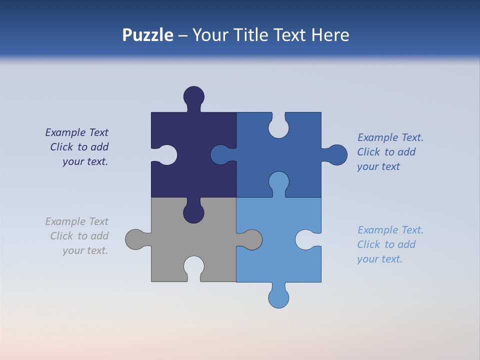 Sun Winter Silhouette PowerPoint Template