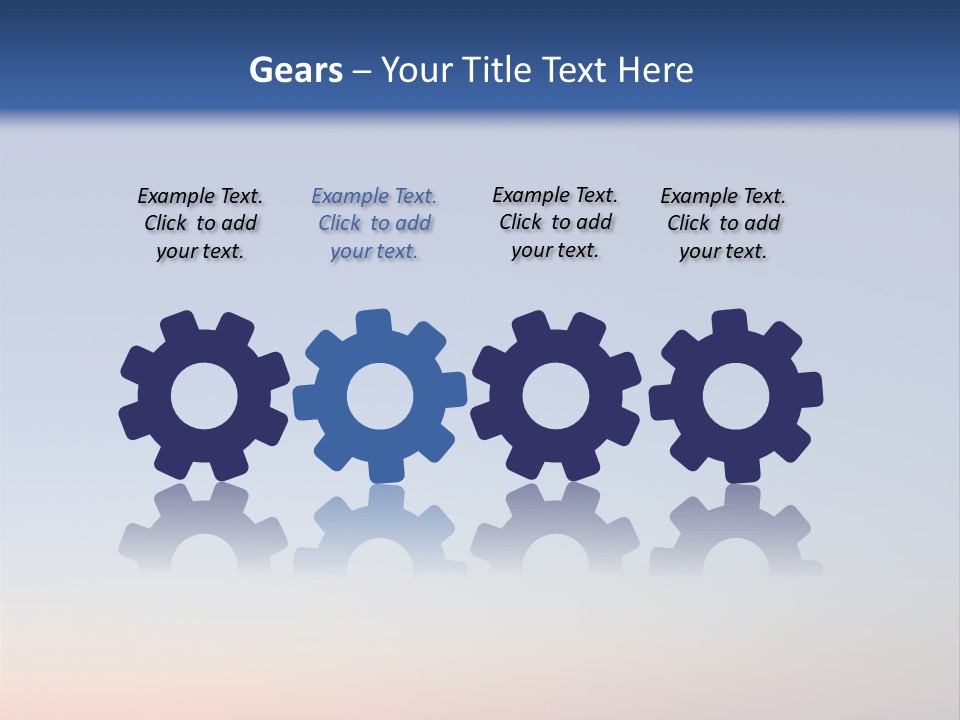 Sun Winter Silhouette PowerPoint Template