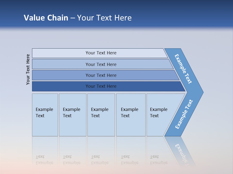 Sun Winter Silhouette PowerPoint Template