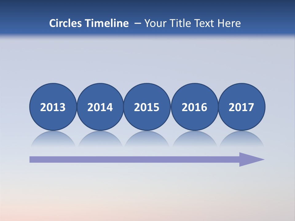 Sun Winter Silhouette PowerPoint Template