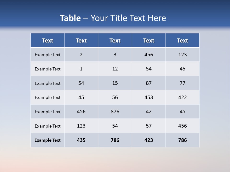 Sun Winter Silhouette PowerPoint Template