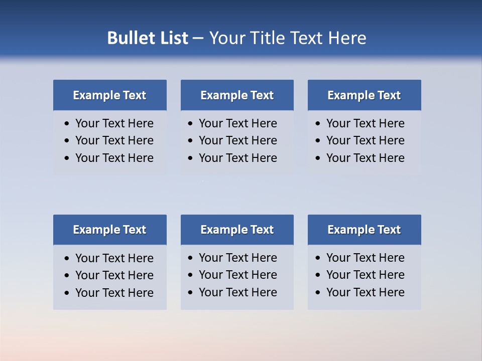 Sun Winter Silhouette PowerPoint Template