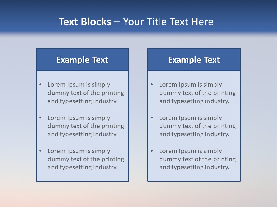 Sun Winter Silhouette PowerPoint Template