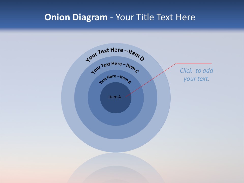 Sun Winter Silhouette PowerPoint Template