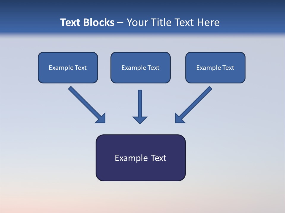 Sun Winter Silhouette PowerPoint Template