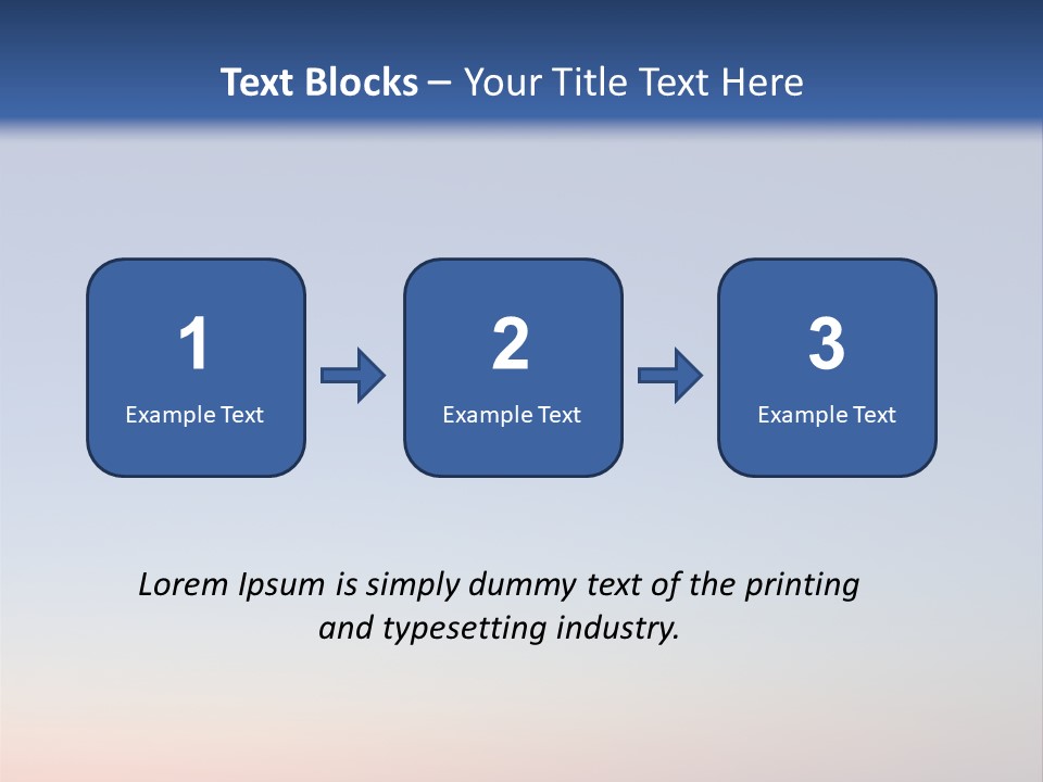 Sun Winter Silhouette PowerPoint Template