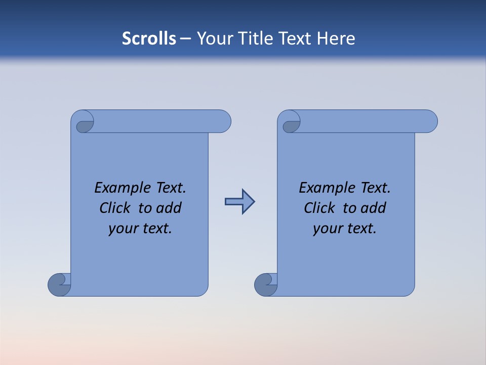 Sun Winter Silhouette PowerPoint Template