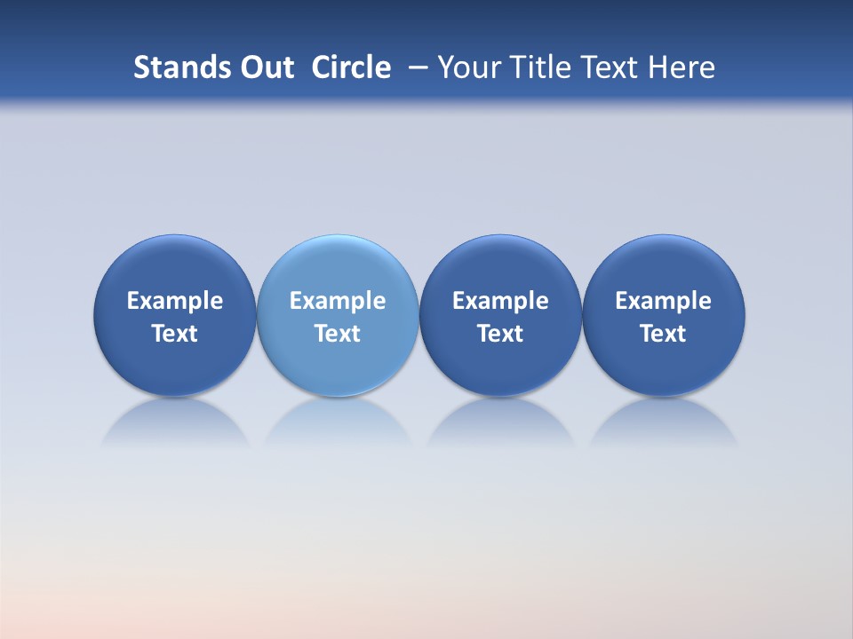 Sun Winter Silhouette PowerPoint Template