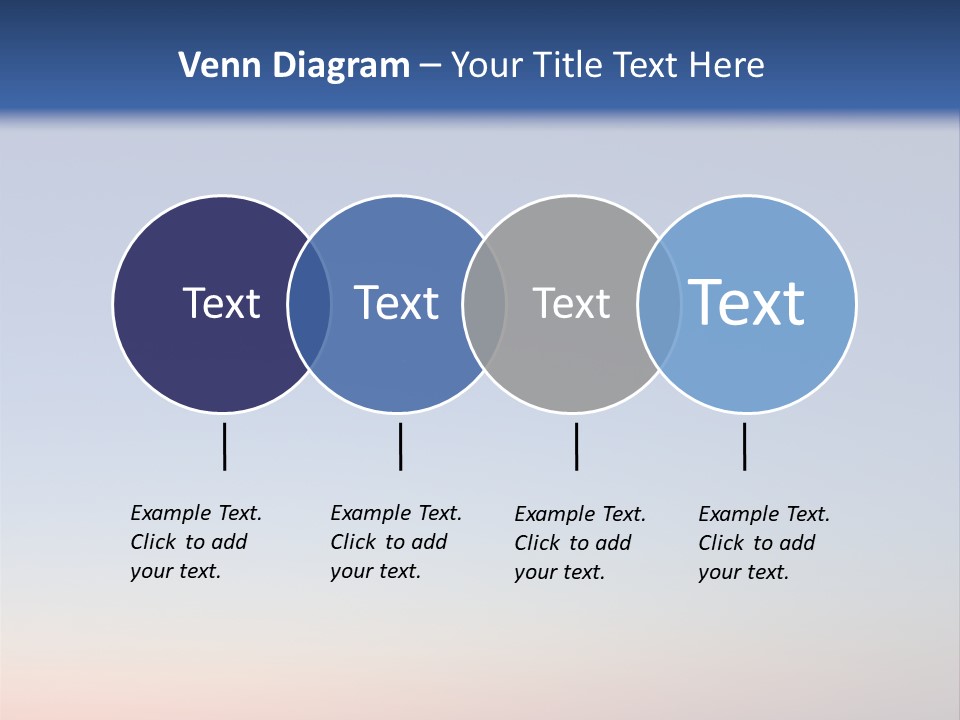 Sun Winter Silhouette PowerPoint Template