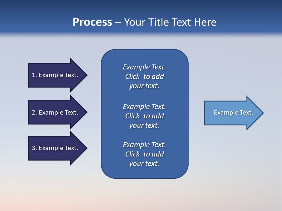 Sun Winter Silhouette PowerPoint Template