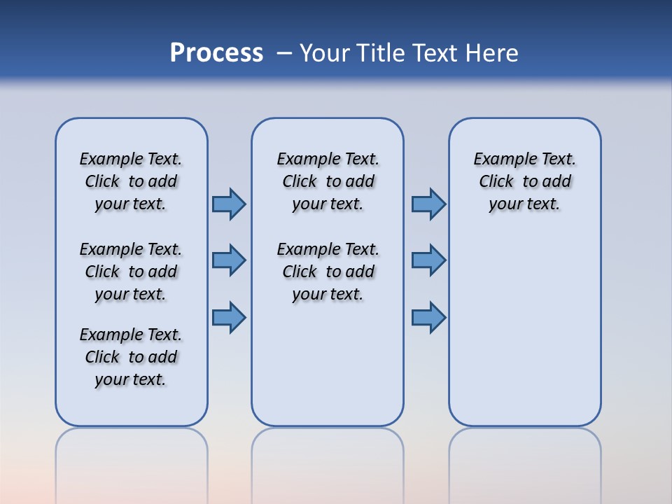 Sun Winter Silhouette PowerPoint Template