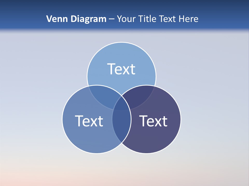 Sun Winter Silhouette PowerPoint Template