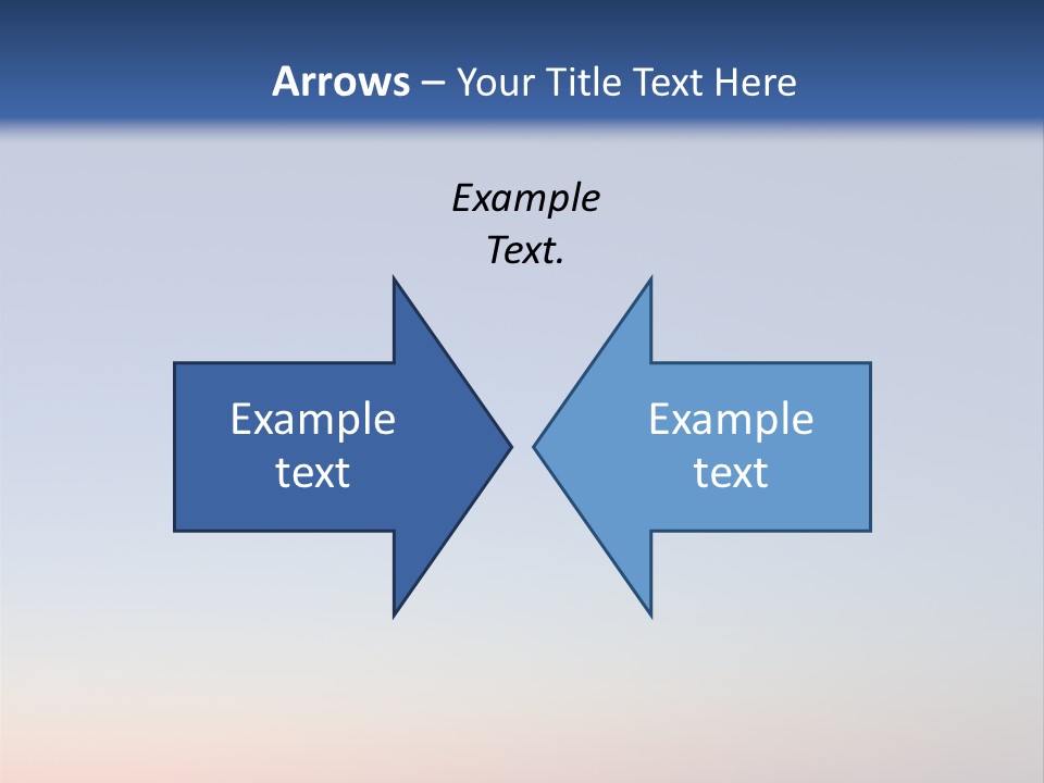 Sun Winter Silhouette PowerPoint Template