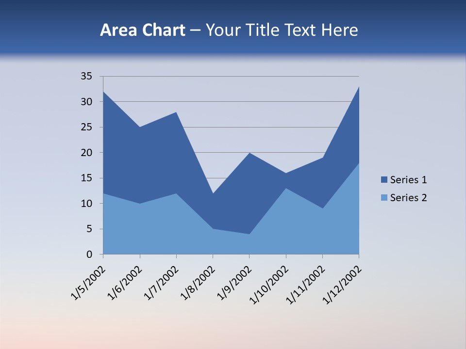Sun Winter Silhouette PowerPoint Template