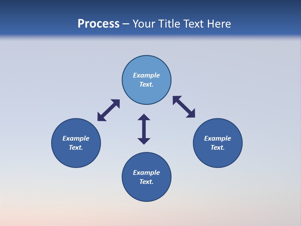 Sun Winter Silhouette PowerPoint Template