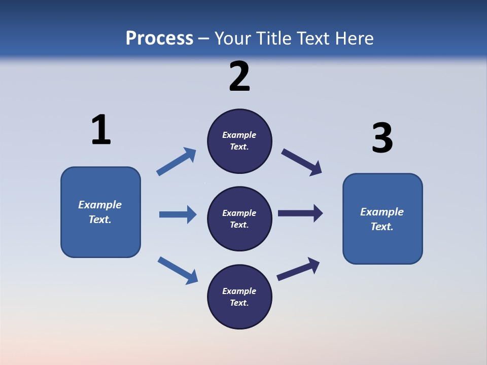 Sun Winter Silhouette PowerPoint Template