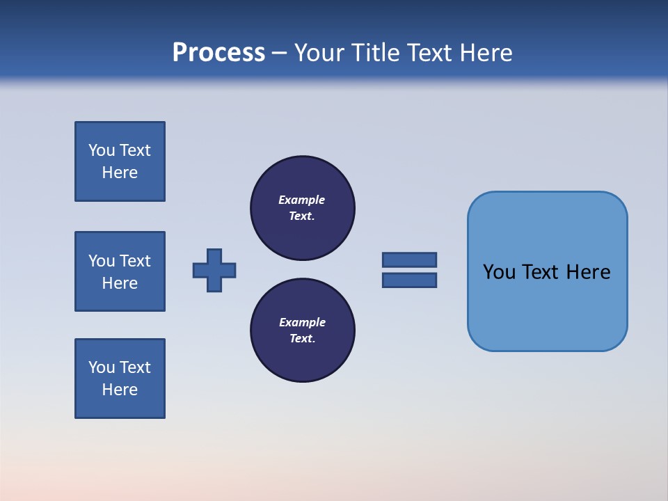 Sun Winter Silhouette PowerPoint Template