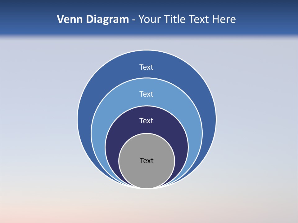 Sun Winter Silhouette PowerPoint Template