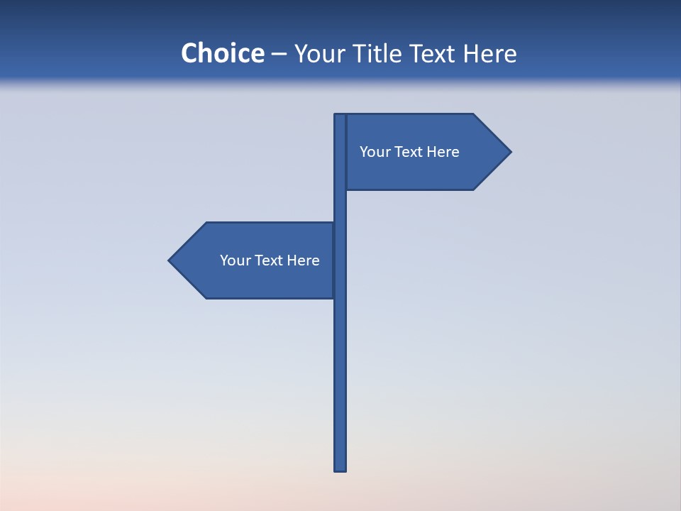 Sun Winter Silhouette PowerPoint Template