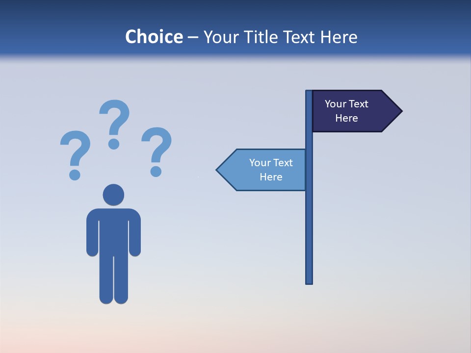 Sun Winter Silhouette PowerPoint Template