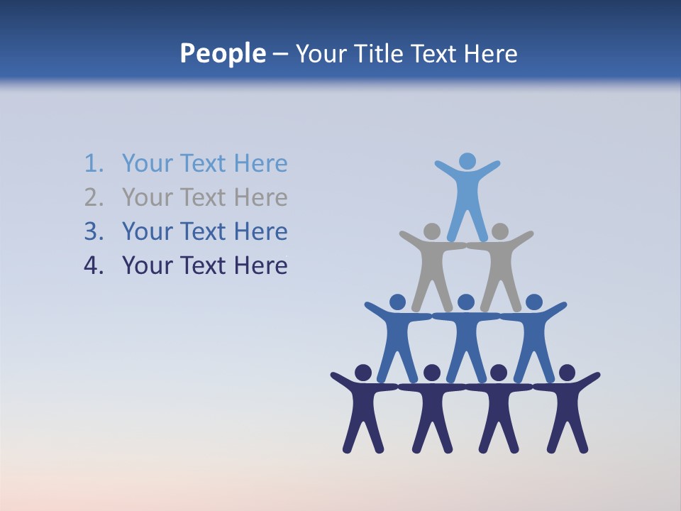 Sun Winter Silhouette PowerPoint Template