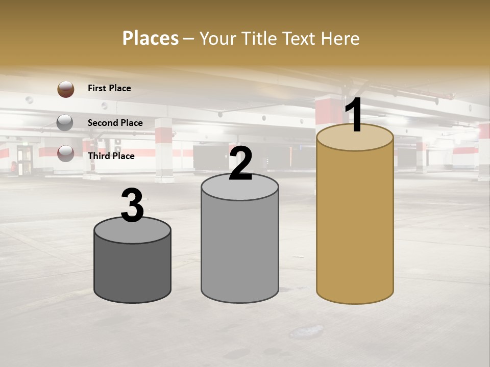 Lot Way Scene PowerPoint Template