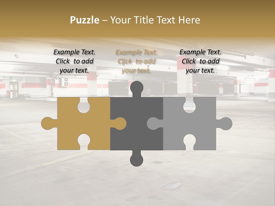 Lot Way Scene PowerPoint Template