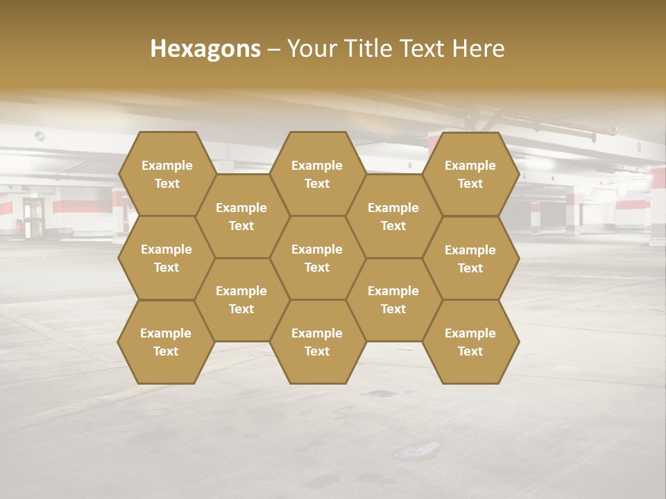 Lot Way Scene PowerPoint Template