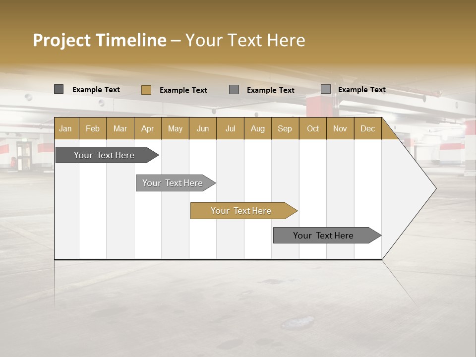 Lot Way Scene PowerPoint Template