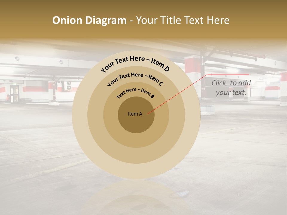 Lot Way Scene PowerPoint Template