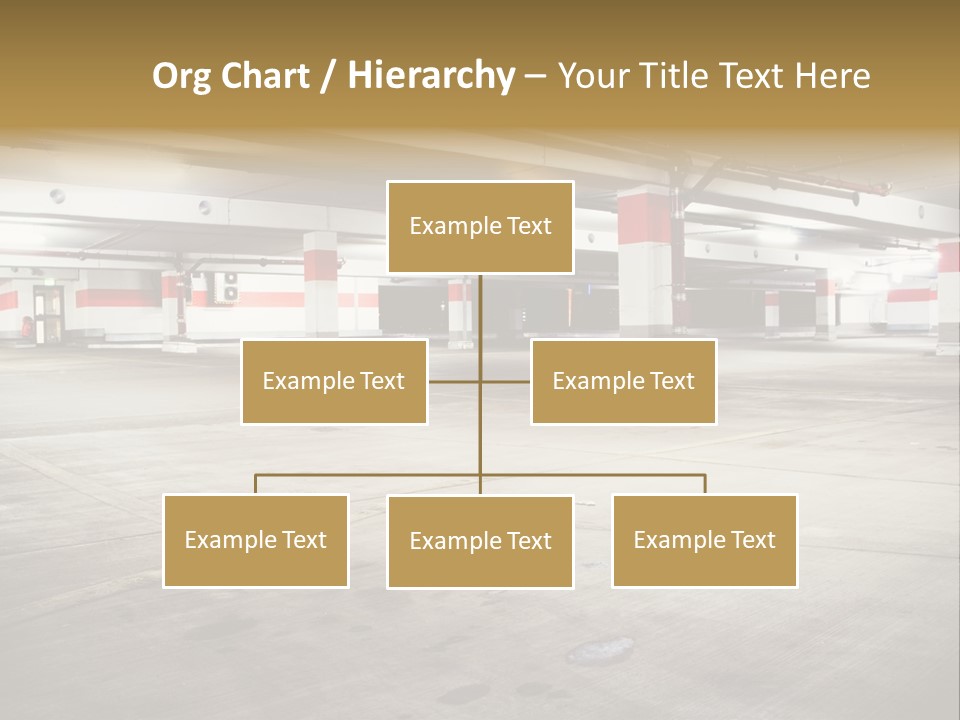 Lot Way Scene PowerPoint Template