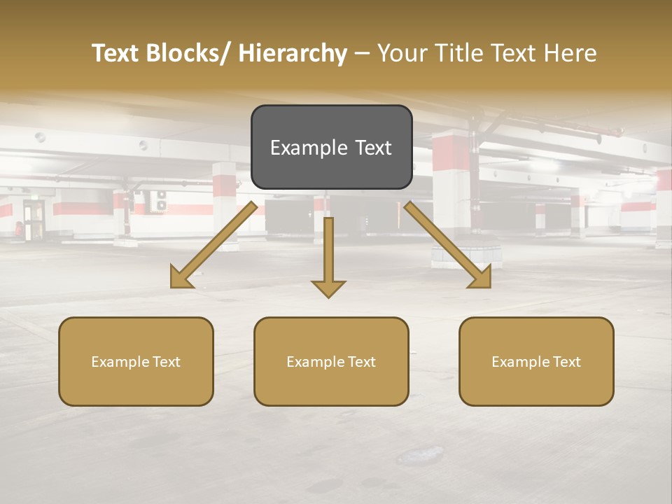 Lot Way Scene PowerPoint Template
