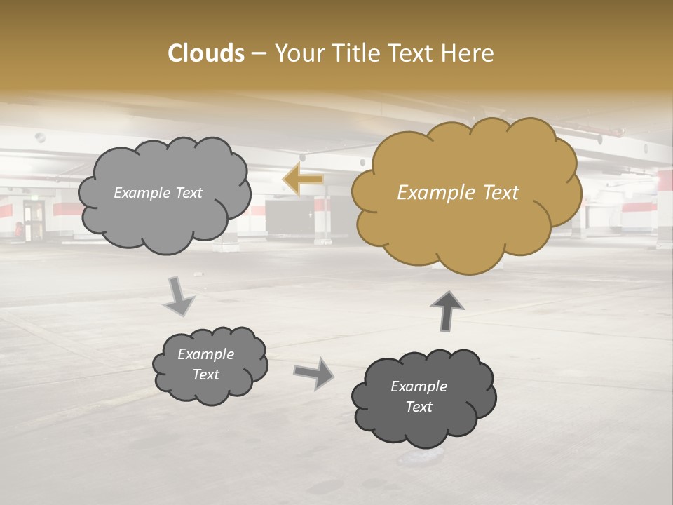 Lot Way Scene PowerPoint Template