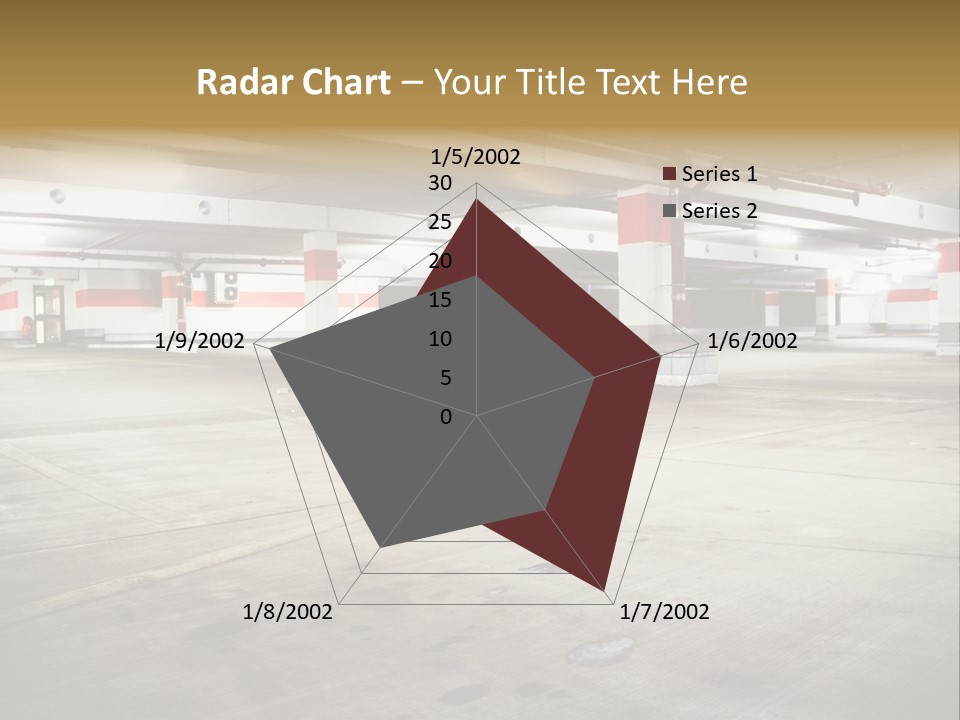 Lot Way Scene PowerPoint Template