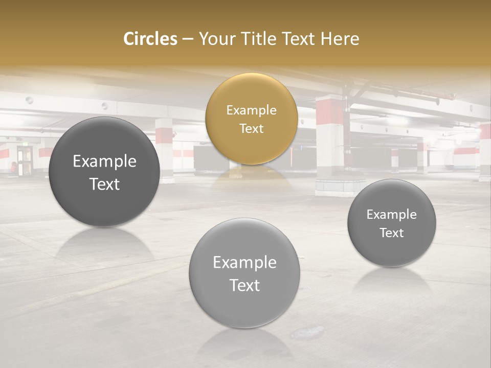 Lot Way Scene PowerPoint Template