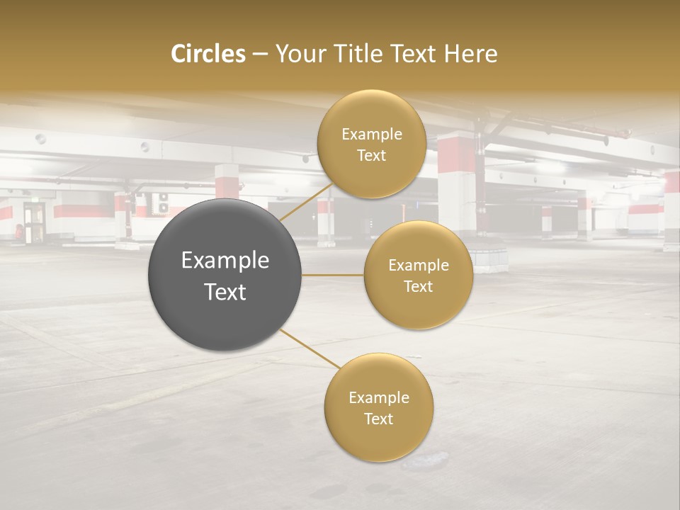 Lot Way Scene PowerPoint Template